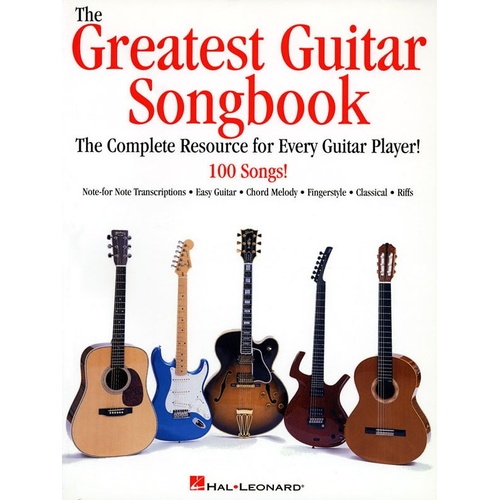 Greatest Guitar Songbook (Softcover Book)