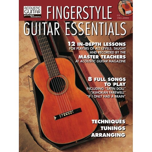 Acoustic Guitar Fingerstyle Guitar Ess Book/CD (Softcover Book/CD)