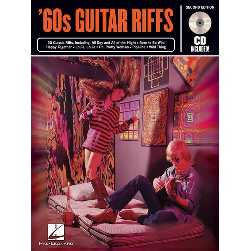 60s Guitar Riffs 2nd Edition BK/CD by Hal Leonard