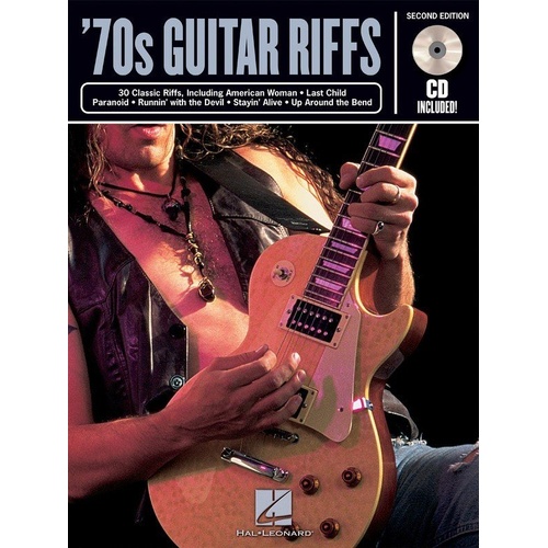 Riff Notes 70s Guitar Riffs BK/CD 2nd Edition