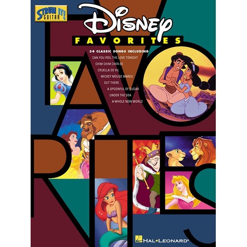 Disney Favorites Strum It Guitar (Softcover Book)