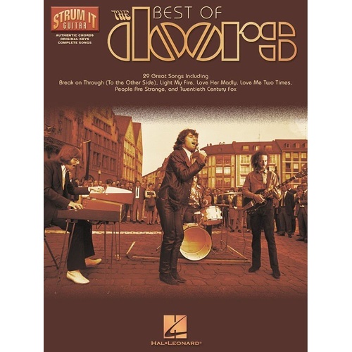 Best of The Doors Strum It Guitar Songbook