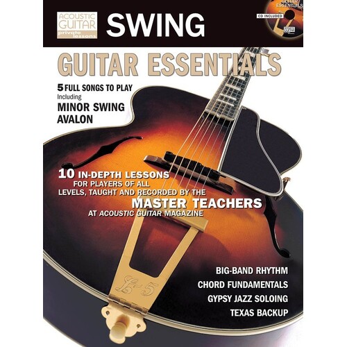 Swing Guitar Essentials Book/CD Guitar (Softcover Book/CD)