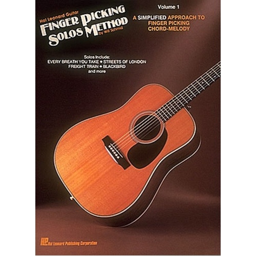 Hal Leonard Guitar Finger Picking Solos Book 1