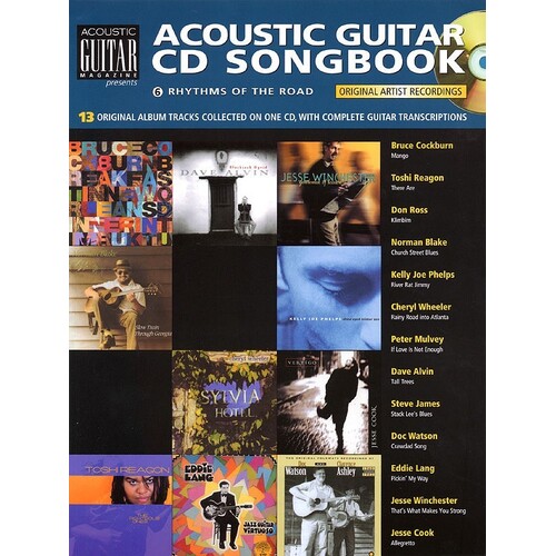Acoustic Guitar CD Songbook 6 Book/CD 