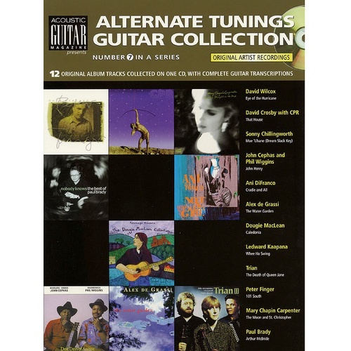 Alternate Tunings Guitar Coll Book/CD (Softcover Book/CD)