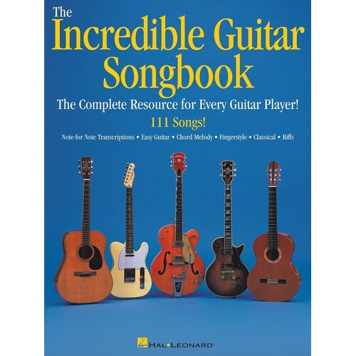 Incredible Guitar Songbook (Softcover Book)