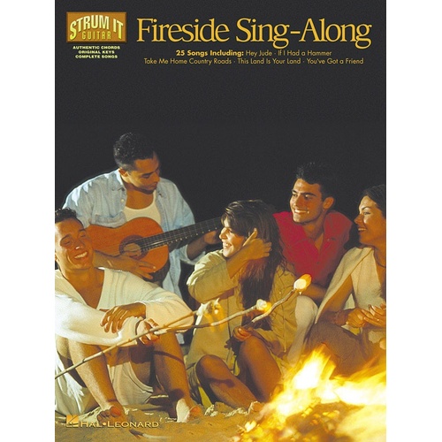 Fireside Sing Along Strum It Guitar (Softcover Book)