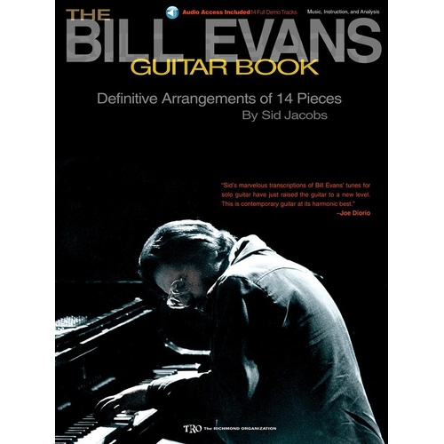 Bill Evans Guitar Book/CD Arr Jacobs (Softcover Book/CD)