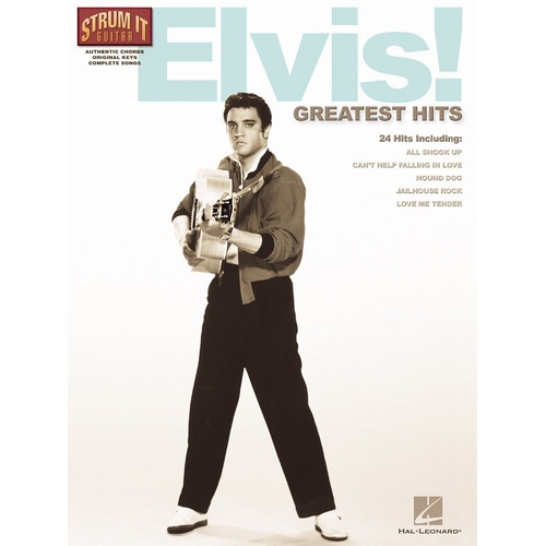Elvis! Greatest Hits Strum It Guitar (Softcover Book)
