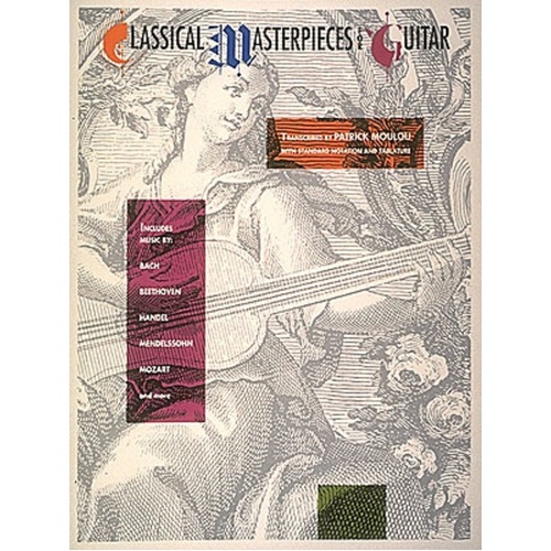 Classical Masterpieces Guitar TAB Arr Moulou (Softcover Book)