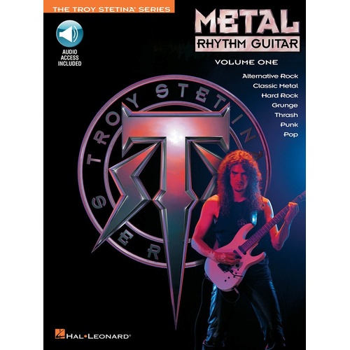 Heavy Metal Rhythm Guitar Book 1 Book/Online Audio (Softcover Book/Online Audio)