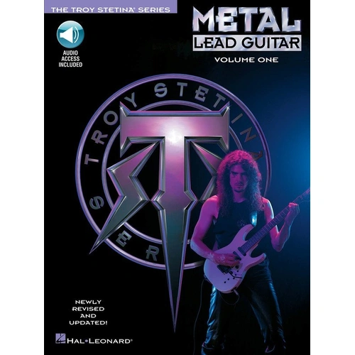 Metal Lead Guitar Vol. 1 by Hal Leonard - 64 Pages, CD Included, Learn Lead Guitar Techniques with Metal Solos