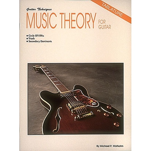 Music Theory For Guitar (Softcover Book)