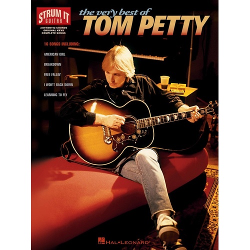 Very Best Of Tom Petty Strum It Guitar (Softcover Book)