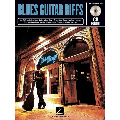 Riff Notes Blues Guitar Riffs BK/CD 2nd Edition - 30 Essential Riffs Transcribed & Demonstrated