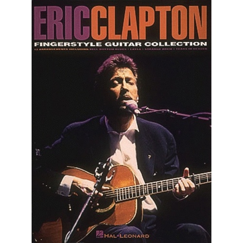 Eric Clapton - Fingerstyle Guitar Collection (Softcover Book)