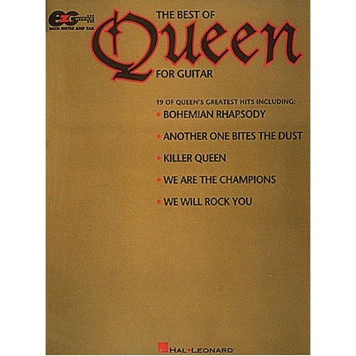 Best of Queen E-Z Play Guitar Songbook
