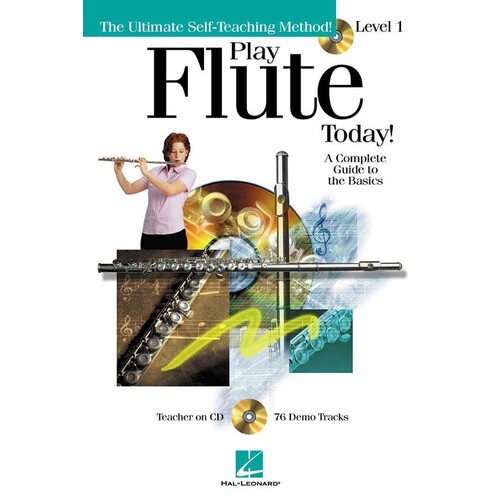 Play Flute Today Book/CD Lv 1 Plus 6 x 9 (Softcover Book/CD)