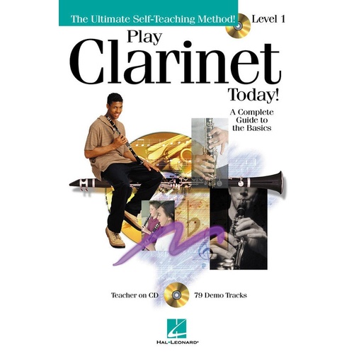 Play Clarinet Today Book/CD Lv 1 Plus 6 x 9 (Softcover Book/CD)