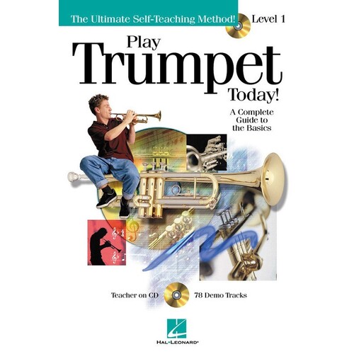 Play Trumpet Today Book/CD Lv 1 Plus 6 x 9 (Softcover Book/CD)