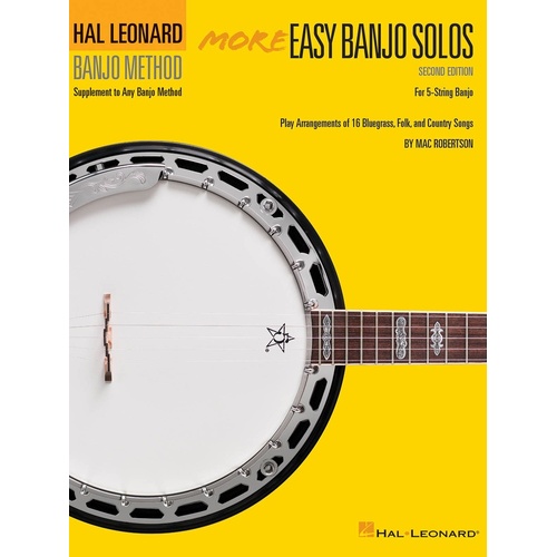 HL More Easy Banjo Solos 2nd Ed (Softcover Book)