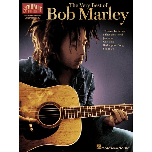 The Very Best Of Bob Marley Strum It (Softcover Book)