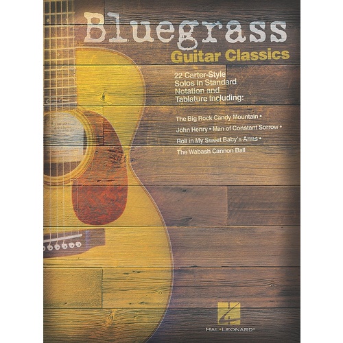 Bluegrass Guitar Classics (Softcover Book)
