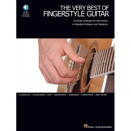 The Very Best of Fingerstyle Guitar Tab Book by Hal Leonard