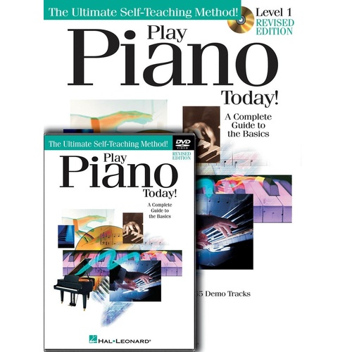Play Piano Today Beginner Pack Book/CD/DVD (Softcover Book/CD/DVD)