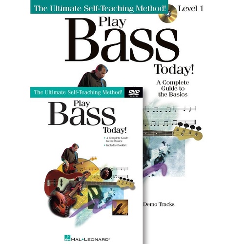 Play Bass Today Beginner Pack with DVD and CD