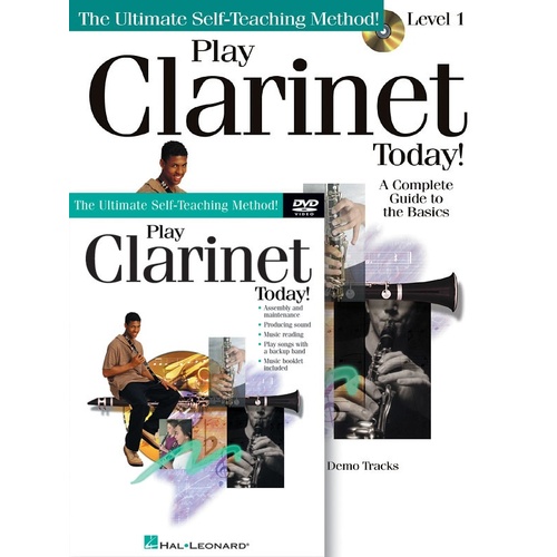 Play Clarinet Today Beginner Pack Book/CD/DVD (Softcover Book/CD/DVD)