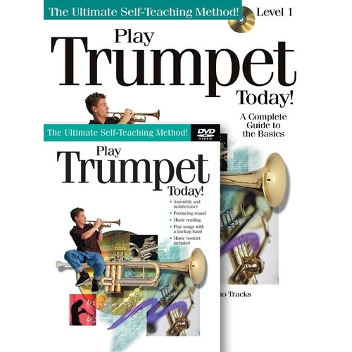 Play Trumpet Today Beginner Pack with BK, CD, and DVD by Hal Leonard