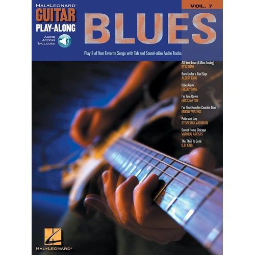 Blues Guitar Play-Along V7 Tab Book with Audio Access - Hal Leonard