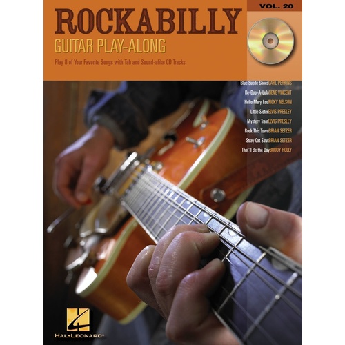Rockabilly Guitar Play Along V20 Book/CD (Softcover Book/CD)