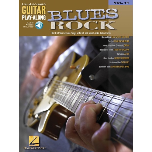 Blues Rock Guitar Playalong V14 Book/Online Audio (Softcover Book/Online Audio)