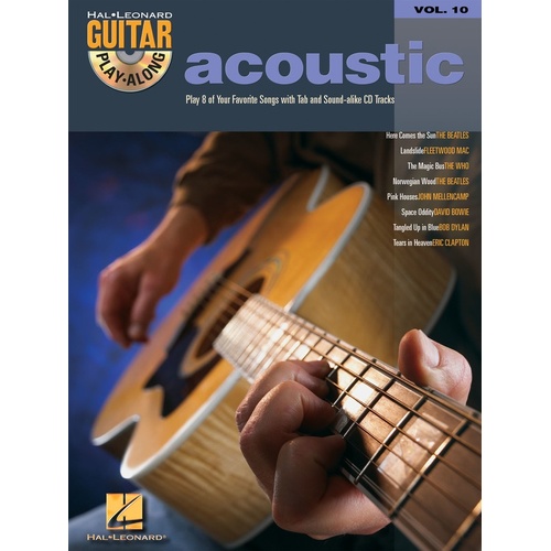 Acoustic Guitar Playalong V10 Book/CD (Softcover Book/CD)