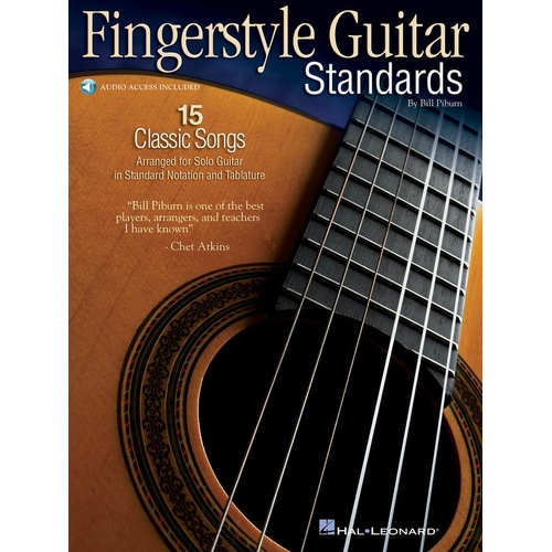Fingerstyle Guitar Standards Book/Online Audio (Softcover Book/Online Audio)