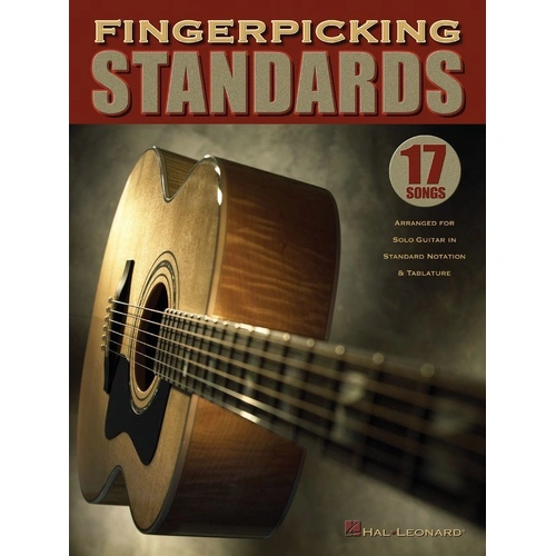 Fingerpicking Standards: 17 Songs Guitar TAB/Notes for Intermediate Guitarists