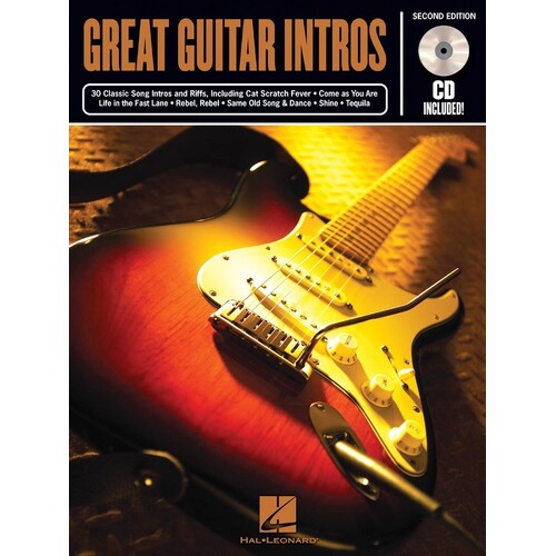 Riff Notes Great Guitar Intros Book/CD 2nd Edition (Softcover Book/CD)