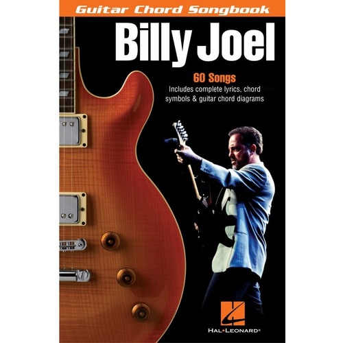 Billy Joel Guitar Chord Songbook with Lyrics and Chords, 200 Pages, Hal Leonard Series