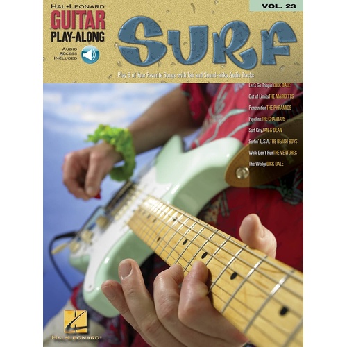 Surf Guitar Play Along V23 Book/CD (Softcover Book/CD)