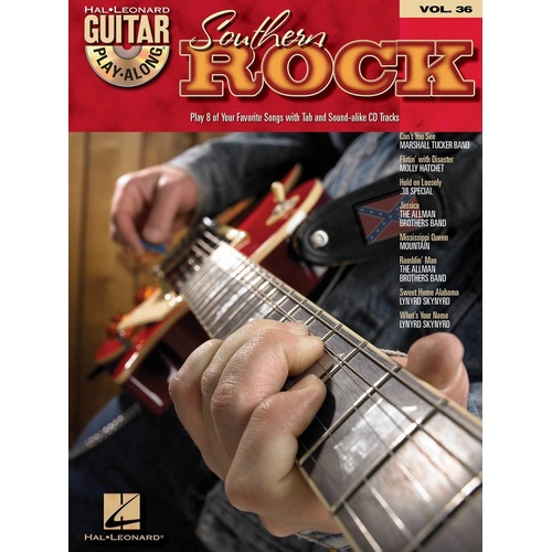 Southern Rock Guitar Play Along Book/CD V36 (Softcover Book/CD)