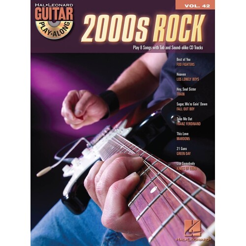 2000S Rock Guitar Play Along V42 Book/CD (Softcover Book/CD)
