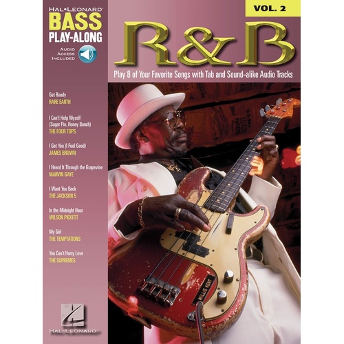 R&B Bass Play Along V2 Book/CD (Softcover Book/CD)