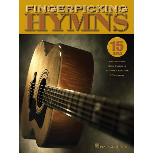 Fingerpicking Hymns For Solo Guitar (Softcover Book)