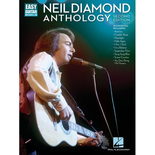 Neil Diamond Anthology Easy Guitar Notes TAB (Softcover Book)