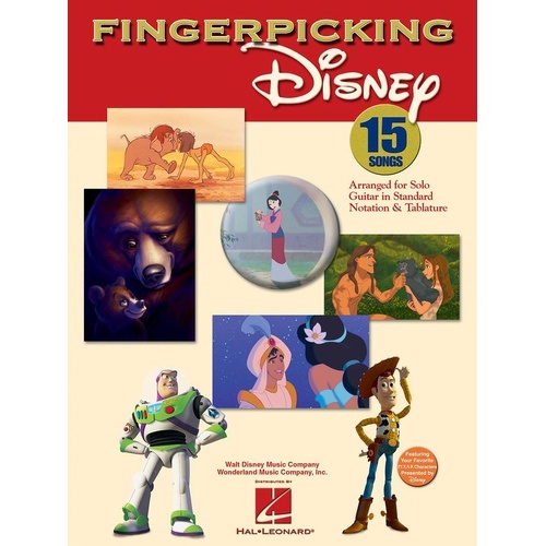 Fingerpicking Disney Solo Guitar Sheet Music