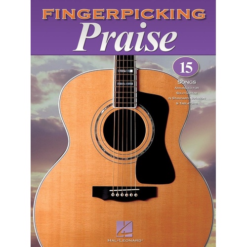 Fingerpicking Praise Guitar Guitar (Softcover Book)