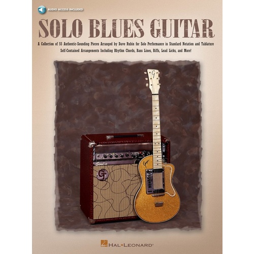 Solo Blues Guitar Book/CD (Softcover Book/CD)